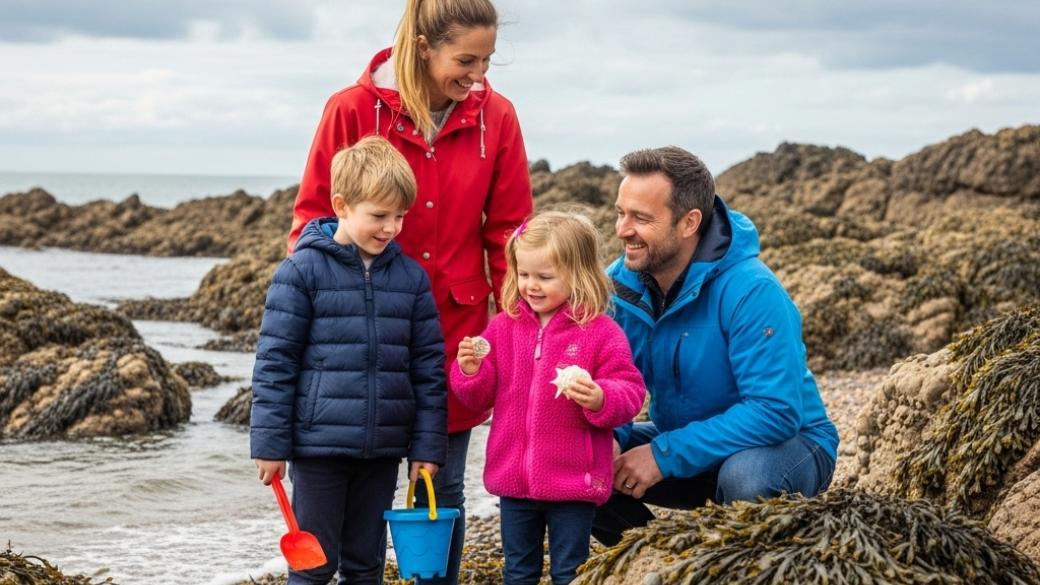 Rockpooling Devon