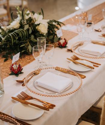 Table set up