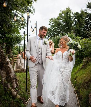 Bride & Groom after the ceremony